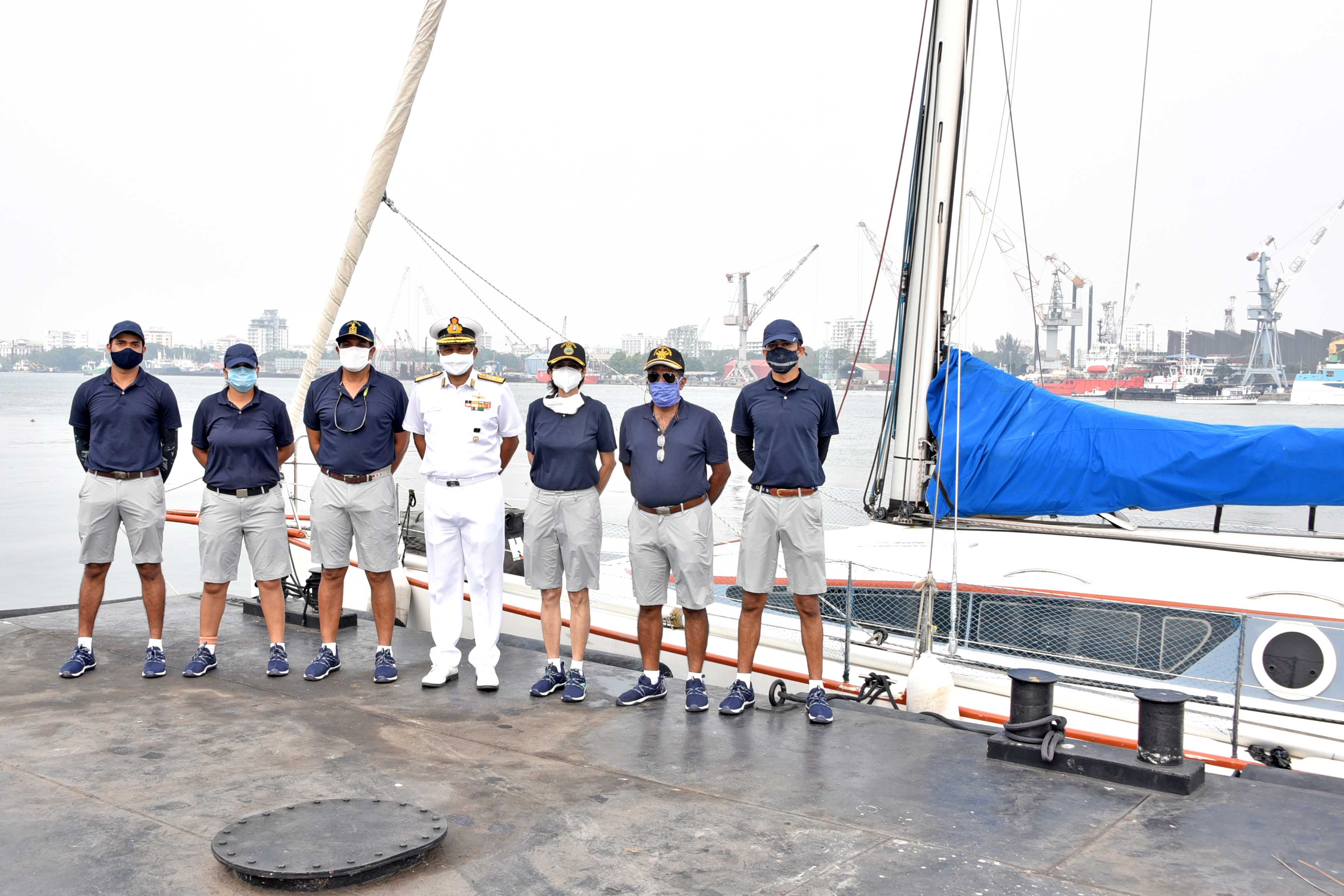 Sailing Expedition from Kochi to Androth Island Onboard INSV Bulbul (23-28 Dec 20)