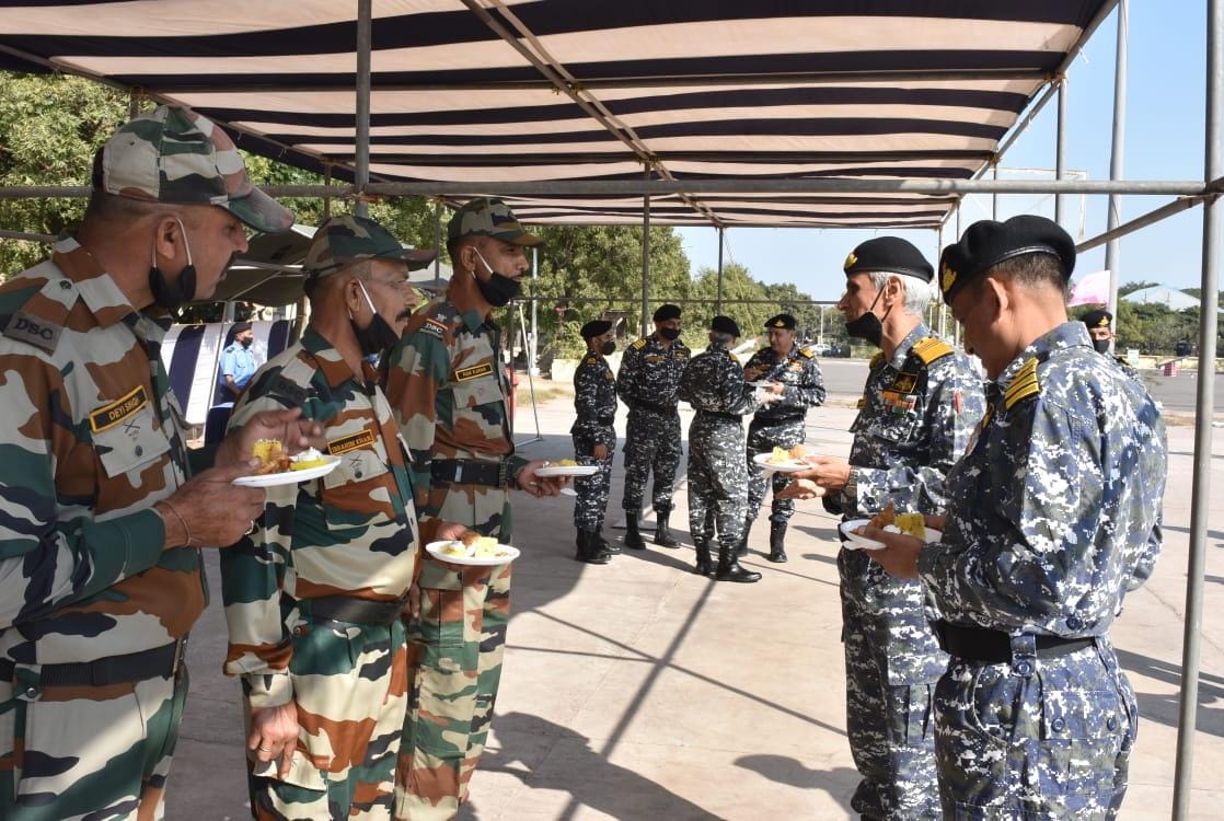 Indian Navy Digital Camouflage Uniforms New Pattern