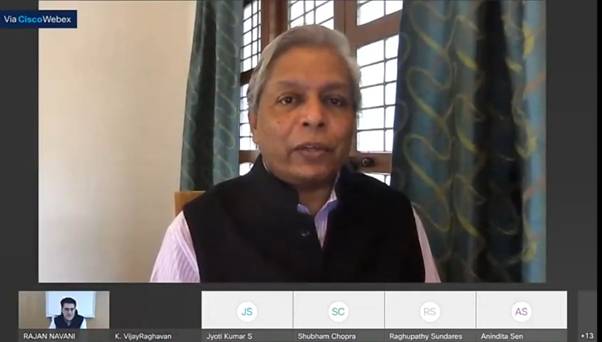 Technology can be an enabler for India to position itself as a global leader and build better international collaborations: Prof. K VijayRaghavan, PSA