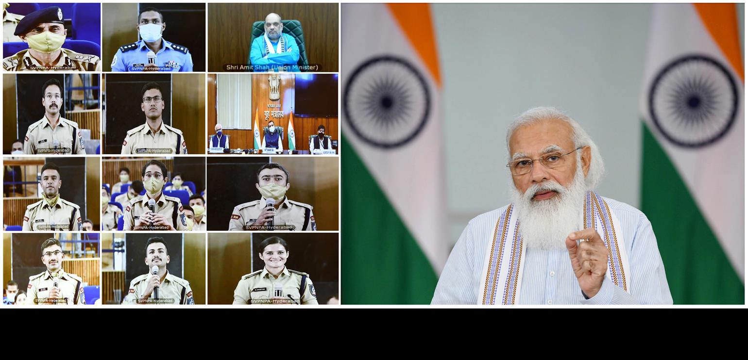 प्रधानमंत्री मोदी ने IPS प्रोबेशनर्स से अगले 25 वर्षों के दौरान देश में सुराज स्‍थापित करने में मुख्‍य भूमिका निभाने को कहा