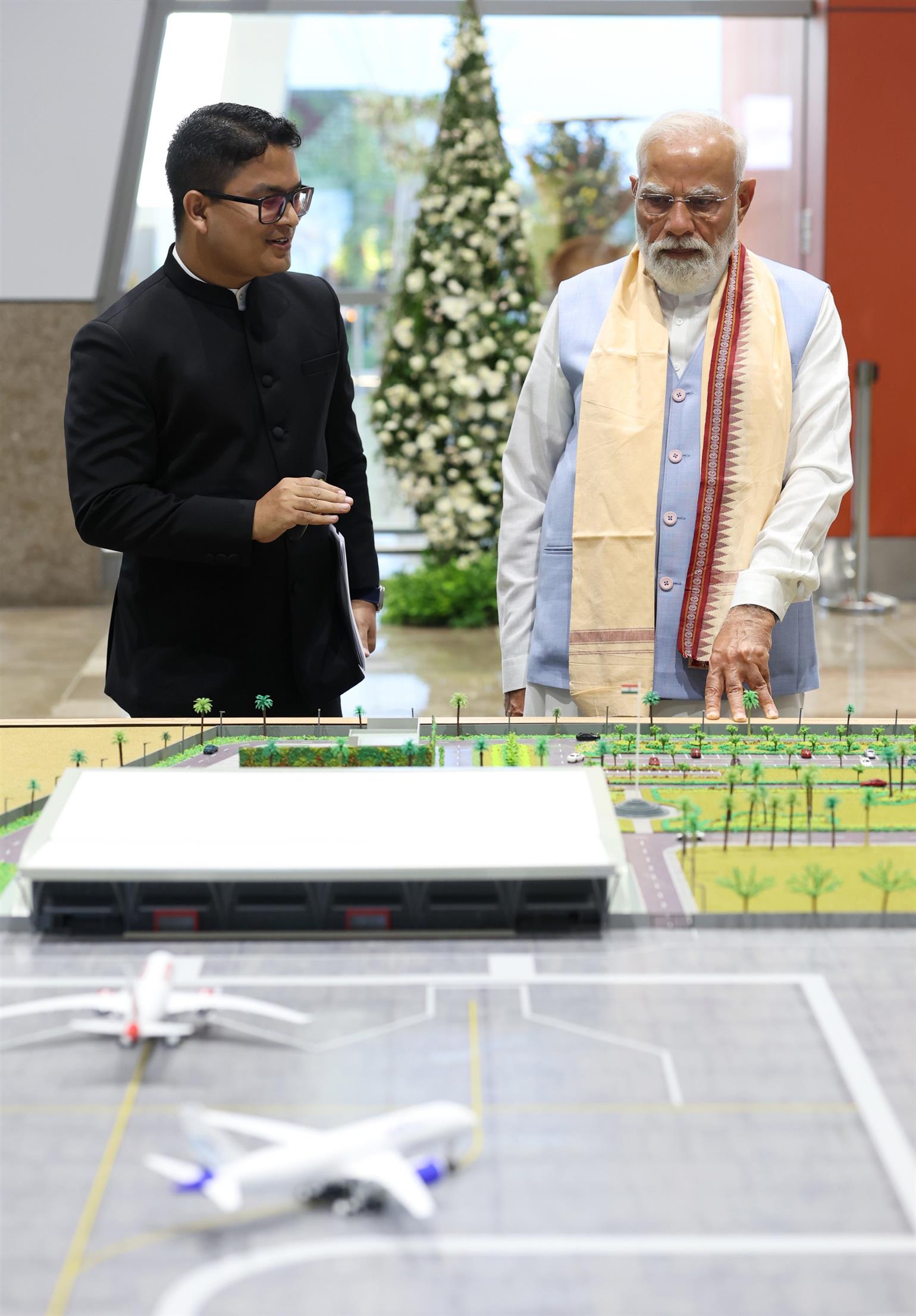 प्रधानमंत्री श्री नरेन्द्र मोदी ने दमन में नमो एयरपोर्ट के नए टर्मिनल भवन का उद्घाटन किया।