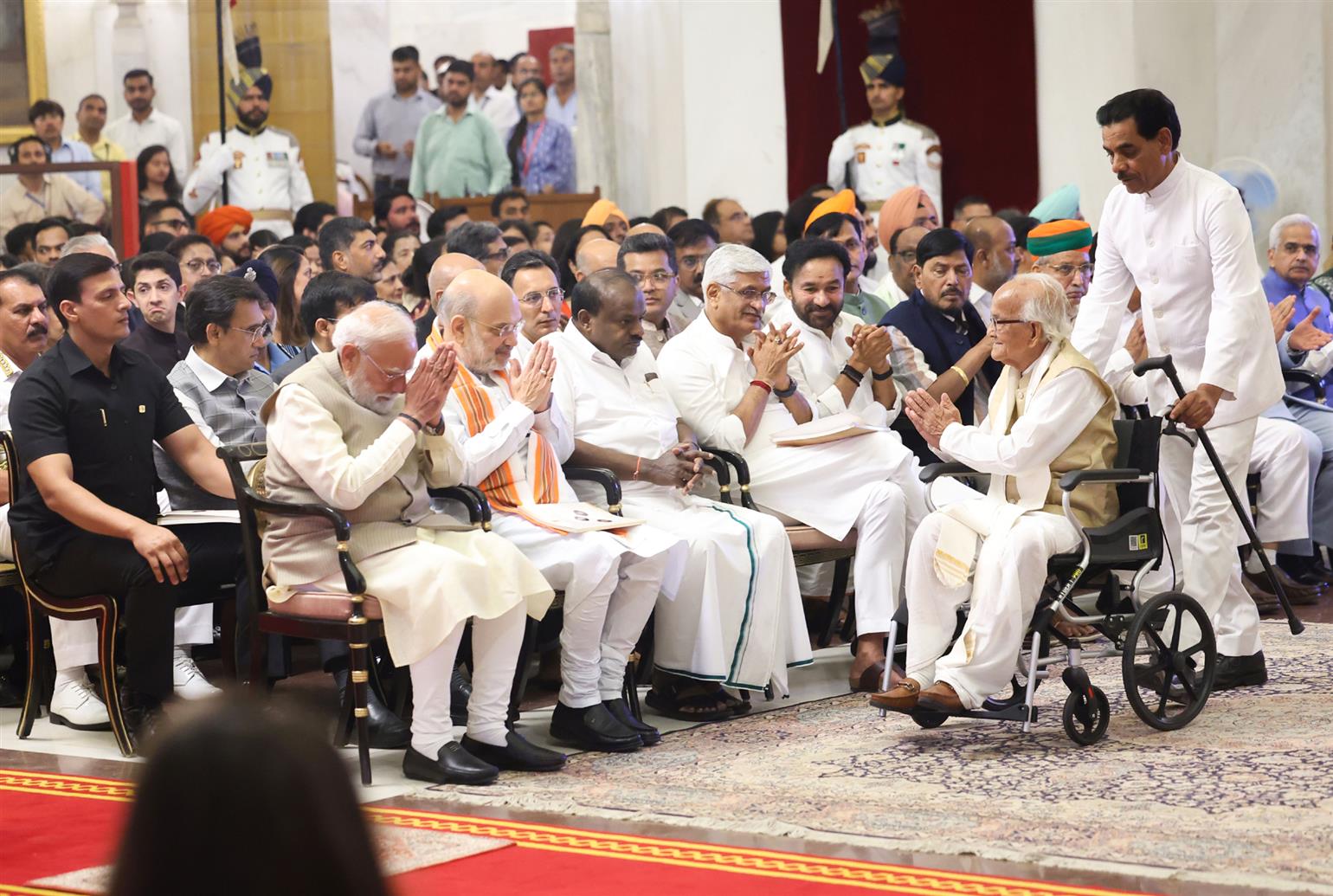 PM attends the Civil Investiture Ceremony-I (Padma Awards – 2026) held at Rashtrapati Bhavan, in New Delhi.