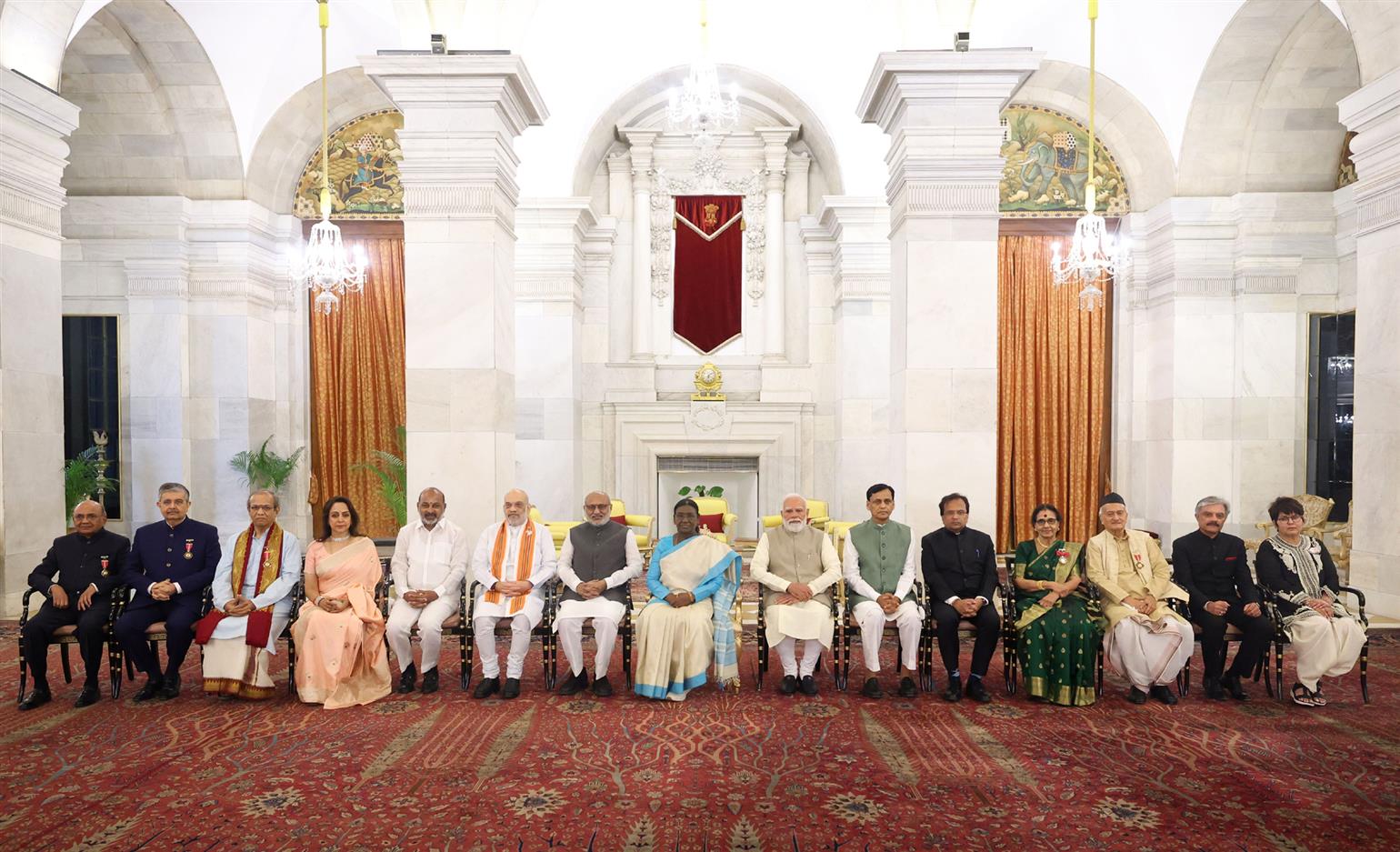 PM attends the Civil Investiture Ceremony-I (Padma Awards – 2026) held at Rashtrapati Bhavan, in New Delhi.