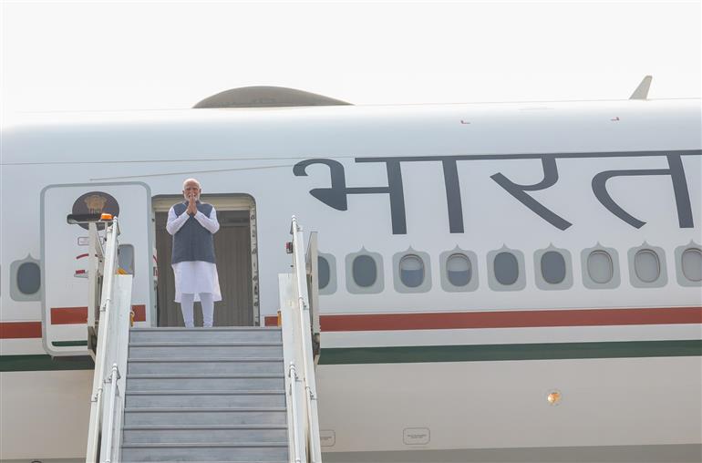 PM departs for Nigeria from New Delhi on November 16, 2024.