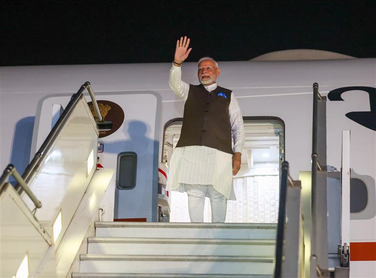 PM arrives in Nigeria on November 16, 2024.