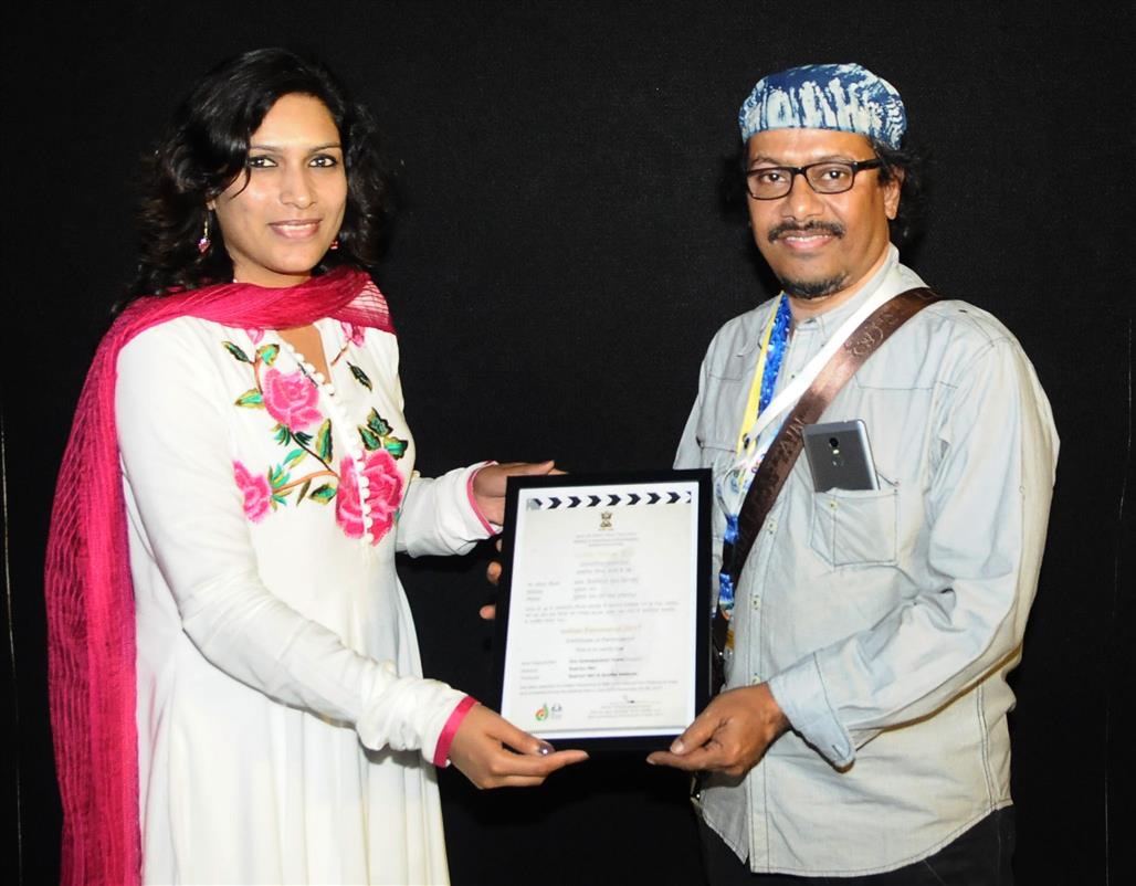 The Director and Producer Supriyo Sen of the film OUR GRANDPARENTS HOME (IP-NF) at the Presentation, during the 48th International Film Festival of India (IFFI-2017), in Panaji, Goa on November 23, 2017. :Ministry of Information & Broadcasting