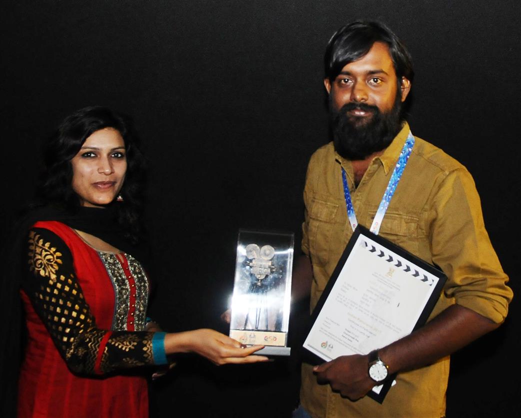 The Director Chandrasish Ray of the film DUGGA, at the Presentation, during the 48th International Film Festival of India (IFFI-2017), in Panaji, Goa on November 25, 2017.:Ministry of Information & Broadcasting