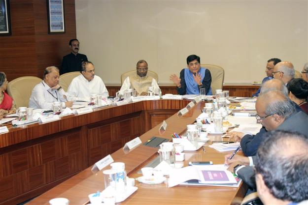 Union Minister for Commerce & Industry, Shri Piyush Goyal Chaired a review Meeting on issues related export Credit in Mumbai today on 30th, June 2019.