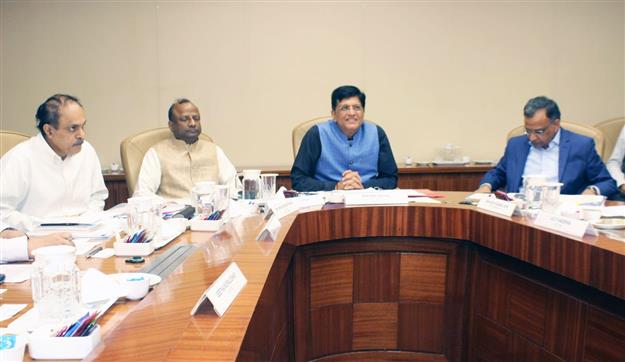 Union Minister for Commerce & Industry, Shri Piyush Goyal Chaired a review Meeting on issues related export Credit in Mumbai today on 30th, June 2019.