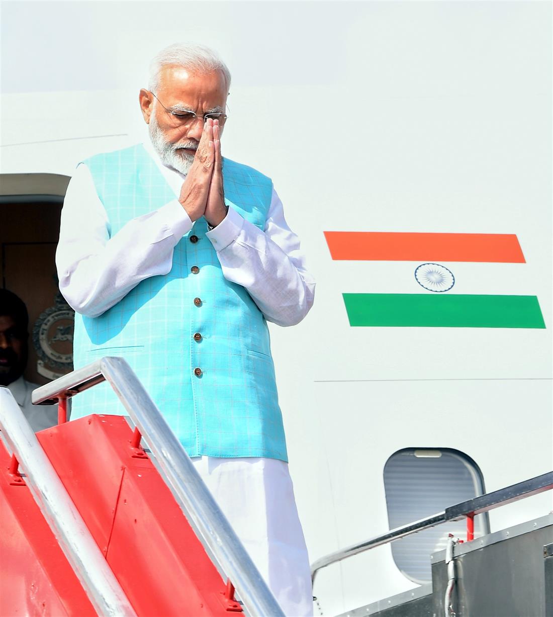 The Prime Minister, Shri Narendra Modi arrives in Chennai, Tamil Nadu on September 30, 2019.
