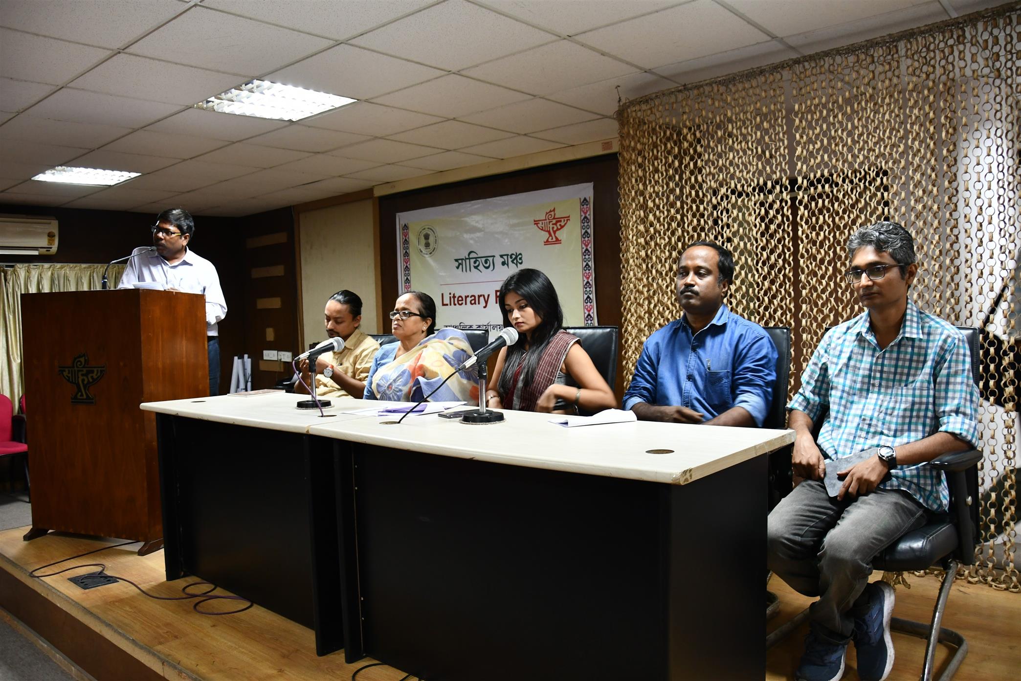 Literary Forum on featuring Bengali poetry & short story readings at Sahitya Akademi, Kolkata 