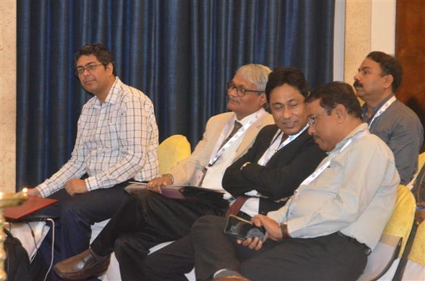Participants listening with rapt attention the speakers during a seminar ‘Emergence of Artificial Intelligence and Machine Learning’ in Kolkata; Senior officials of Government departments and participants from academia and industry present on the occasion.