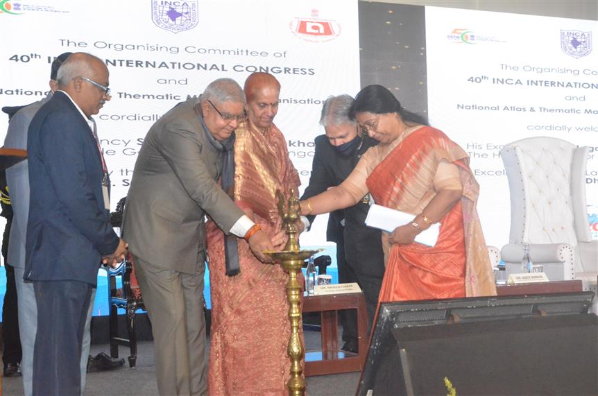 Governor of West Bengal Sri Jagdeep Dhankar inaugurating 40th INCA International Congress  in Kolkata