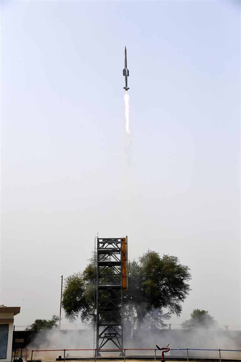 The Defence Research & Development Organisation (DRDO) conducted two successful launches of Vertical Launch Short Range Surface to Air Missile (VL-SRSAM) from Integrated Test Range (ITR), Chandipur off the coast of Odisha on February 22, 2021. 