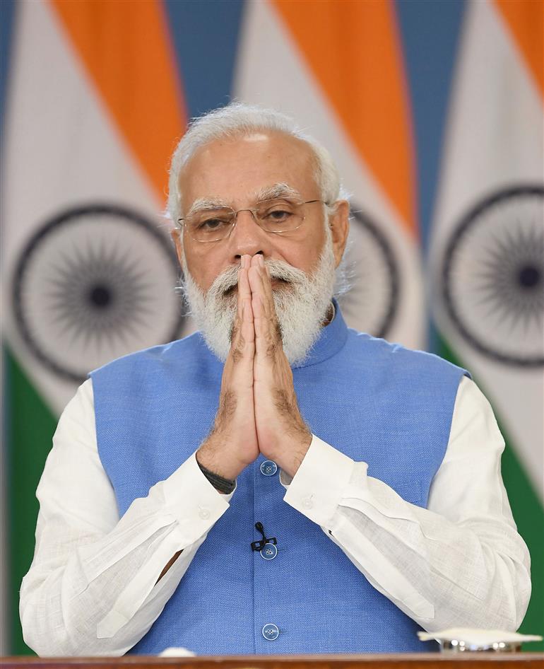 प्रधानमंत्री श्री नरेन्‍द्र मोदी ने 22 सितंबर, 2021 को वैश्विक कोविड-19 शिखर सम्‍मेलन को संबोधित किया।:Prime Minister
