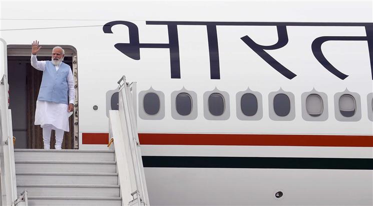 प्रधानमंत्री श्री नरेन्द्र मोदी 26 सितंबर, 2021 को अमेरिका की अपनी आधिकारिक यात्रा पूरी करने के बाद न्यूयॉर्क से दिल्ली पहुंचे।:Prime Minister