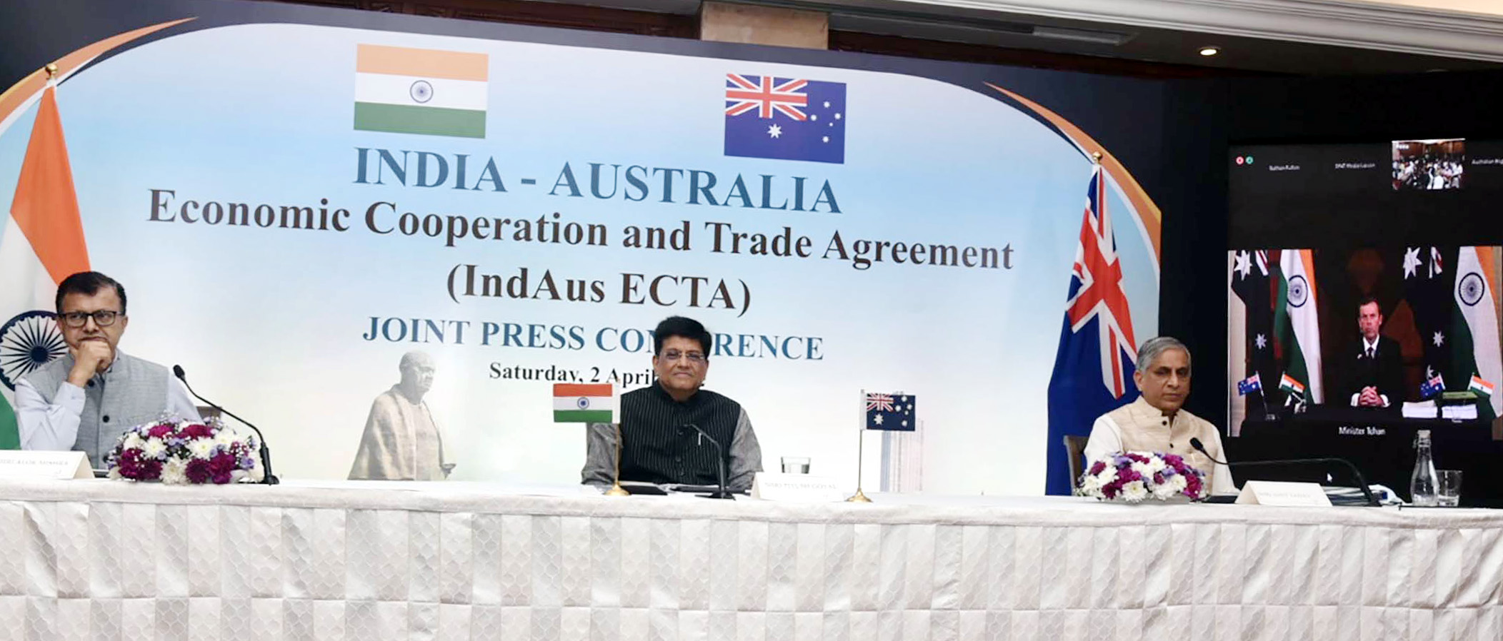 India-Australia Economic Cooperation and Trade Agreement (ECTA) signed