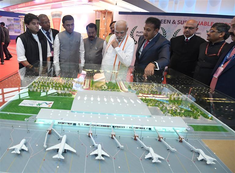 PM Modi inaugurates greenfield International Airport in Mopa, Goa