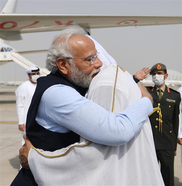 PM arrives at Abu Dhabi Airport, in UAE on June 28, 2022.