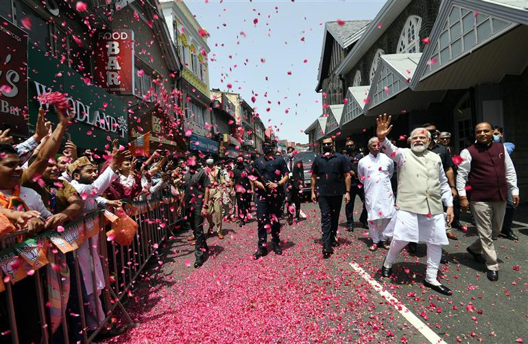 PM at the ‘Garib Kalyan Sammelan’ in Shimla, Himachal Pradesh on May 31, 2022.

