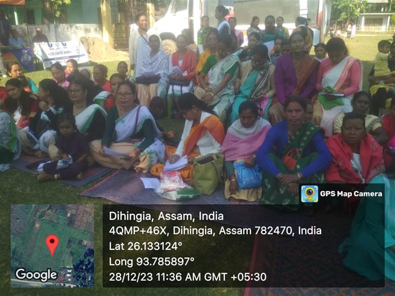 Glimpses of VBSY program at Various district of Assam held on December 28, 2023.