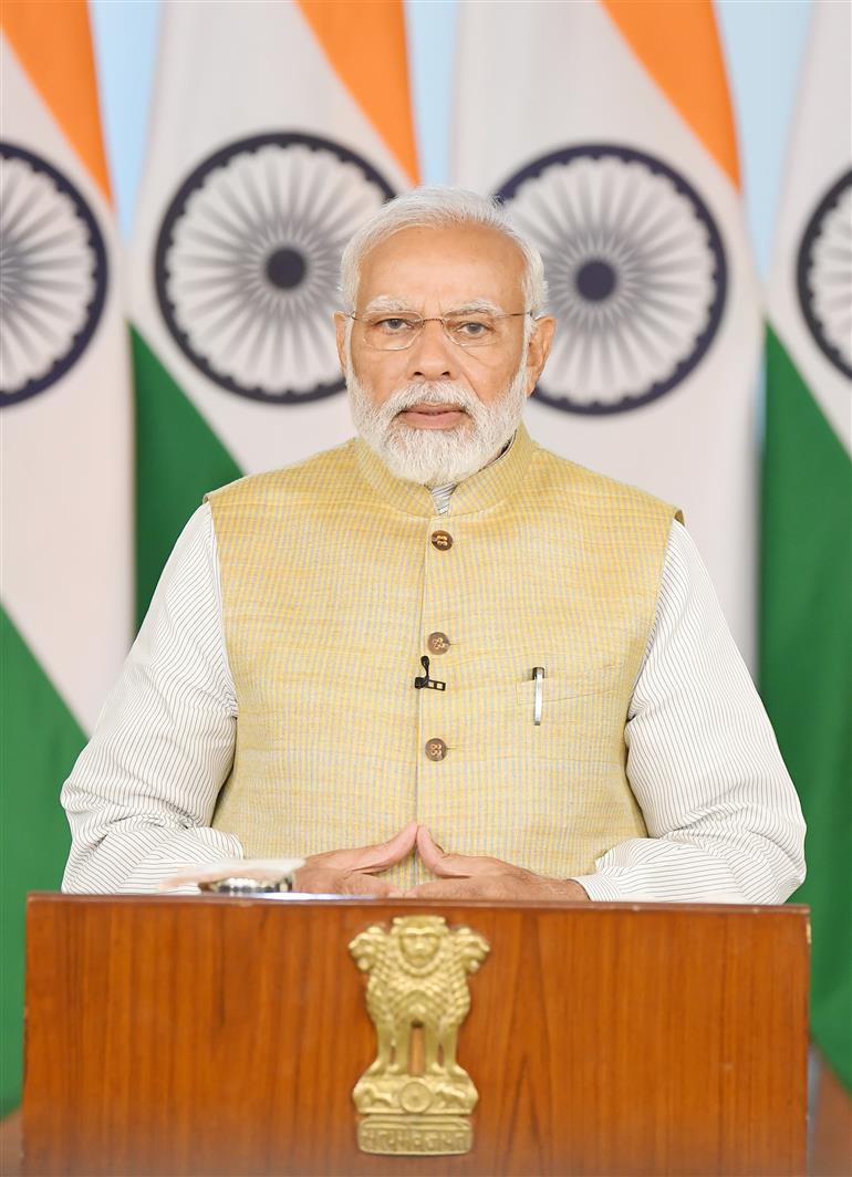 PM’s video message at launch of ‘Jal-Jan Abhiyan’ by Brahma Kumaris on February 16, 2023.