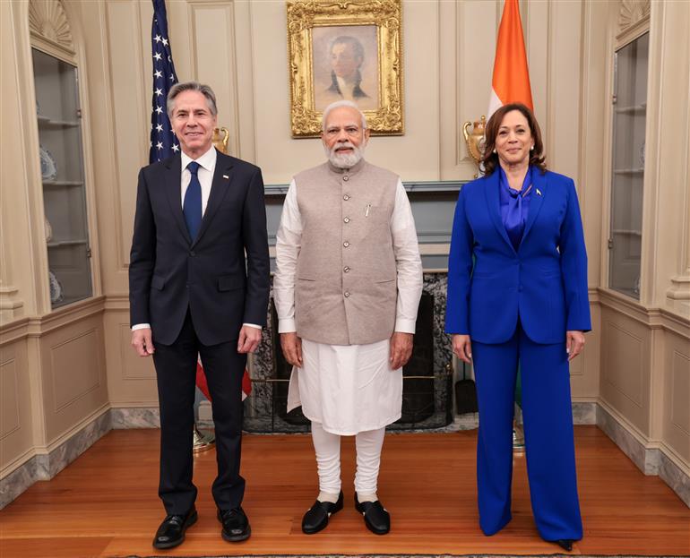 प्रधानमंत्री श्री नरेन्द्र मोदी 23 जून, 2023 को व्हाइट हाउस, वाशिंगटन डीसी में विदेश विभाग द्वारा आयोजित लंच में शामिल हुए।:Prime Minister's Office प्रधानमंत्री श्री नरेन्द्र मोदी 23 जून, 2023 को व्हाइट हाउस, वाशिंगटन डीसी में विदेश विभाग द्वारा आयोजित लंच में शामिल हुए।:Prime Minister