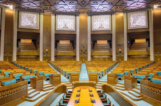 Glimpses of the new Parliament Building, in New Delhi