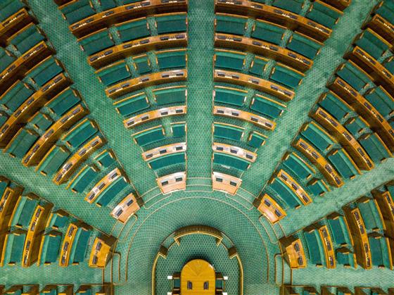 Glimpses of the new Parliament Building, in New Delhi