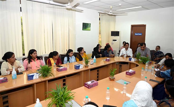 Glimpses of Sonia Vihar Water Treatment Plant (WTP) as part of Jal Diwali –“Women for Water, Water for Women” Campaign, in Delhi on November 09, 2023.