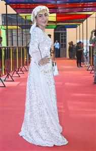 24 नवंबर, 2023 को गोवा में 54वें भारतीय अंतर्राष्ट्रीय फिल्म महोत्सव (इफ्फी) के दौरान रेड कार्पेट पर फ़ारसी फिल्म "मेलोडी" के अभिनेता दीमन ज़ांदी।