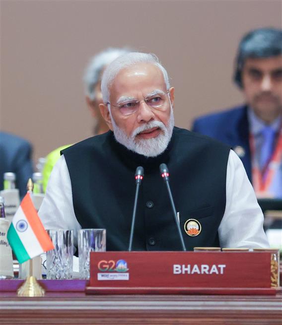 PM’s closing remarks at G20 Summit on ‘One Future’ at Bharat Mandapam, in Pragati Maidan, New Delhi on September 10, 2023.