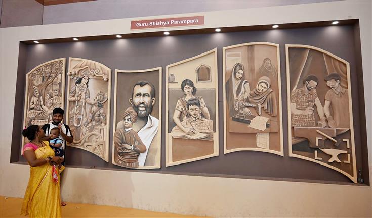 19 सितंबर, 2023 को नई दिल्ली में भारत अंतर्राष्ट्रीय सम्मेलन और एक्सपो केन्द्र - (यशोभूमि) की झलकियाँ।