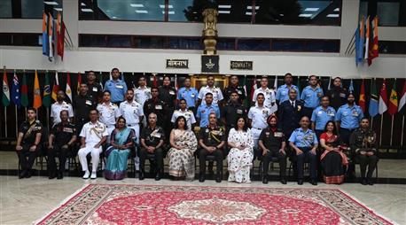 The Convocation ceremony for the 79th Staff Course held at Defence Services Staff College (DSSC), in Wellington on April 13, 2024.