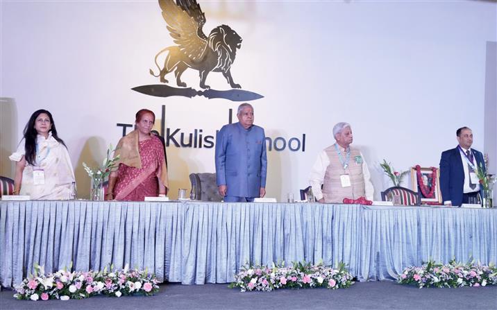The Vice President, Shri Jagdeep Dhankhar grace the inauguration ceremony of The Kulish School at Jaipur, in Rajasthan on April 30, 2024.