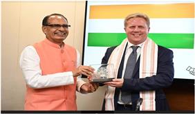 The Union Minister of Agriculture and Farmers Welfare and Rural Development, Shri Shivraj Singh Chouhan in a high-level bilateral meeting with the New Zealand’s Minister for Agriculture, Forestry, Trade, and Associate Minister for Foreign Affairs, Mr. Todd Mcclay at Krishi Bhavan, in New Delhi on August 12, 2024.