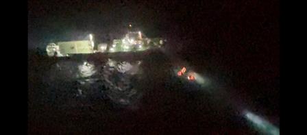 Indian Coast Guard Executes Daring Night-time Rescue, Saving 11 Lives in Coordinated Operation on August 26, 2024.
