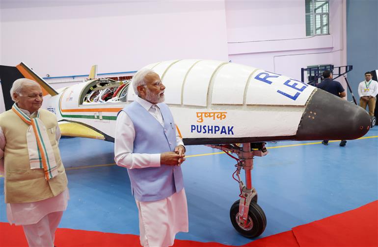 PM visits Vikram Sarabhai Space centre (VSSC) at Thiruvananthapuram, in Kerala on February 27, 2024.