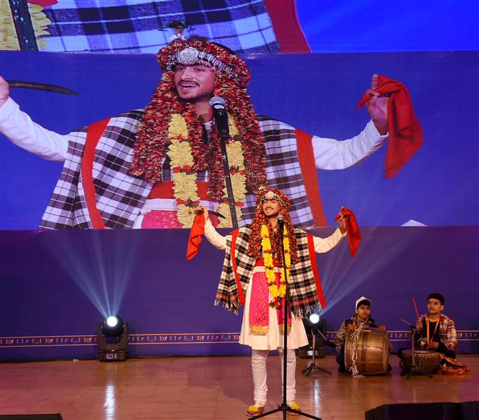 Glimpses of National Level Kala Utsav at National Bal Bhawan, in New Delhi on January 09, 2024. The Union Minister for Education, Skill Development and Entrepreneurship, Shri Dharmendra Pradhan and the Minister of State for Education, Smt. Annpurna Devi grace the occasion.