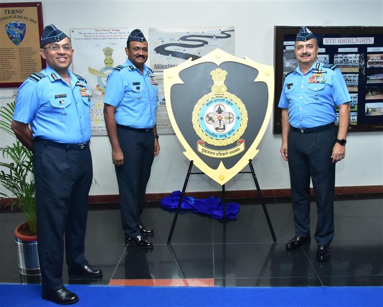 The Chief of the Air Staff (CAS), Air Chief Marshal VR Chaudhari inaugurates the Weapon Systems School (WSS) a new chapter has been introduced in the history of the Indian Air Force (IAF) at Air Force Station Begumpet, in Hyderabad on July 01, 2024.