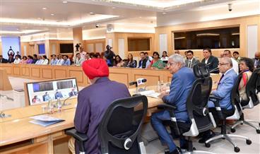 उपराष्ट्रपति श्री जगदीप धनखड़ ने 13 जुलाई, 2024 को नई दिल्ली के विज्ञान भवन में वैश्विक आतंकवाद निरोधक परिषद (जीसीटीसी) द्वारा आयोजित तीसरे साइबर सुरक्षा सम्मेलन में शिरकत की।