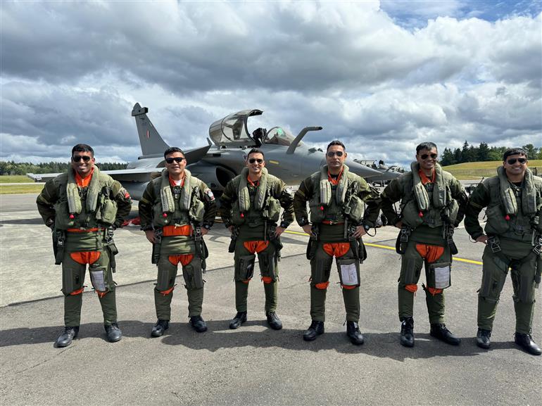 An Indian Air Force (IAF) contingent completes successful participation in the Exercise Red Flag 2024 conducted at Eielson Air Force Base, in Alaska of the United States Air Force from 04 June to 14 June 2024.