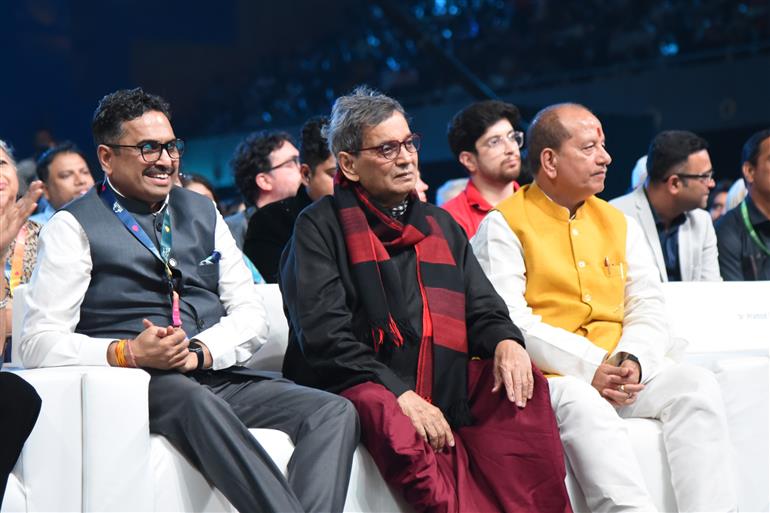 Famous Director Subhash Ghai graced the IFFI 2024 function, in Goa on November 20, 2024.