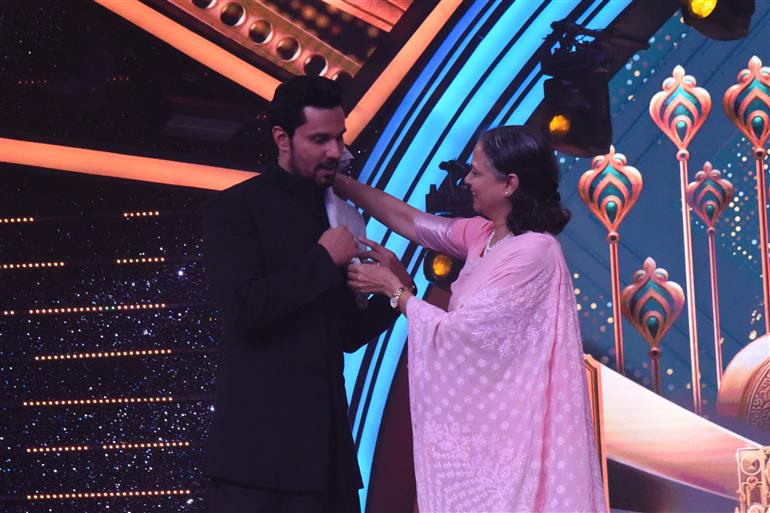 Actor Randeep Hooda was felicitated during IFFI 2024, in Goa on November 20, 2024.