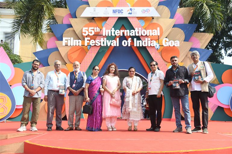 Cast and Crew from the movie ‘A Silent Sacrifice - The untold story of Goa Liberation’ attended the Red Carpet at the 55th IFFI, in Goa on November 25, 2024. 