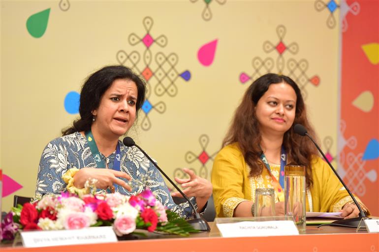 Press Conference with teams of ‘Bahi-Tracing My Ancestors’ and ‘P for Paparazzi’ at 55th IFFI 2024, in Goa on November 27, 2024.