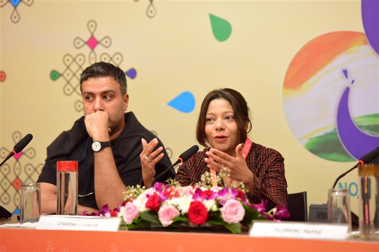 Press Conference with Directors of movies ‘With Love from Bhutan’, ‘Luna Park’ and ‘Barren’ at 55th IFFI 2024, in Goa on November 27, 2024.