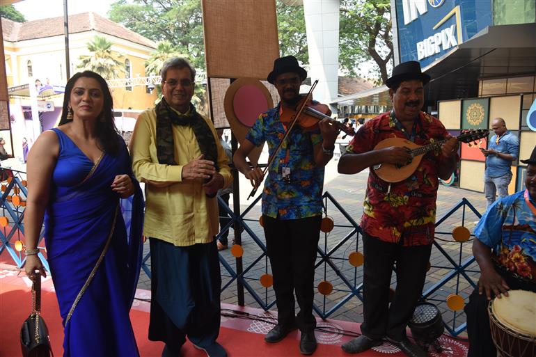 Shri Subhas Ghai, Veteran Director for the movie ‘Taal’ at the Red Carpet at 55th IFFI 2024, in Goa on November 27, 2024.