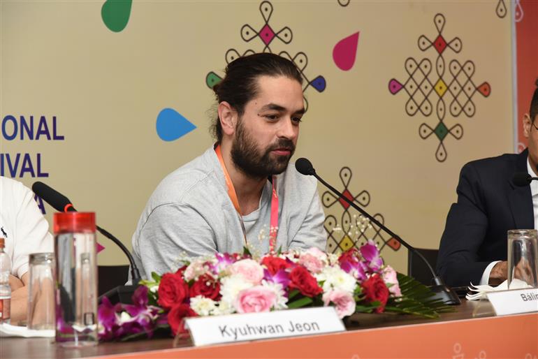 Press Conference with teams of ‘Lost Horse’, ‘They Call Me Panzer’ and ‘Lesson Learned’ at 55th IFFI 2024, in Goa on November 28, 2024.