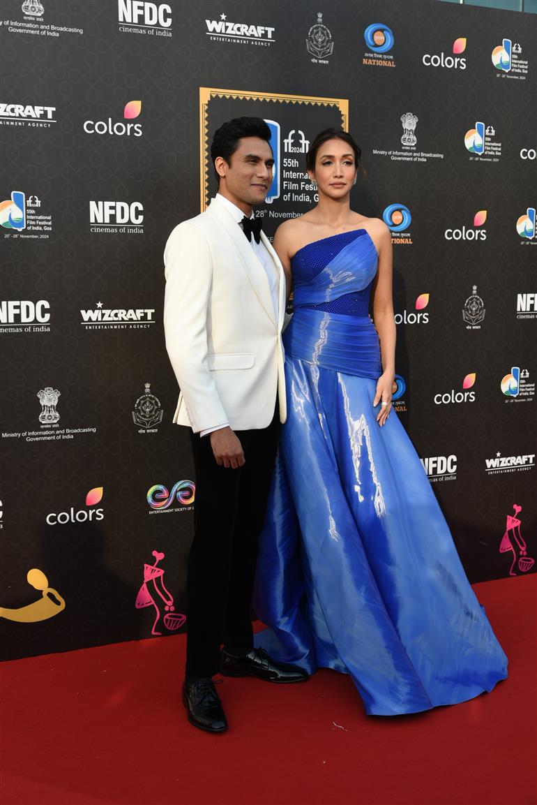 Stars grace Red Carpet at 55th IFFI Closing Ceremony, in Goa on November 28, 2024. 